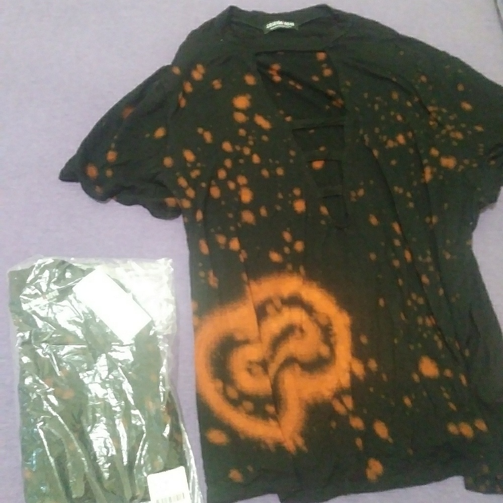 Fashion nova super soft tie-dye tops